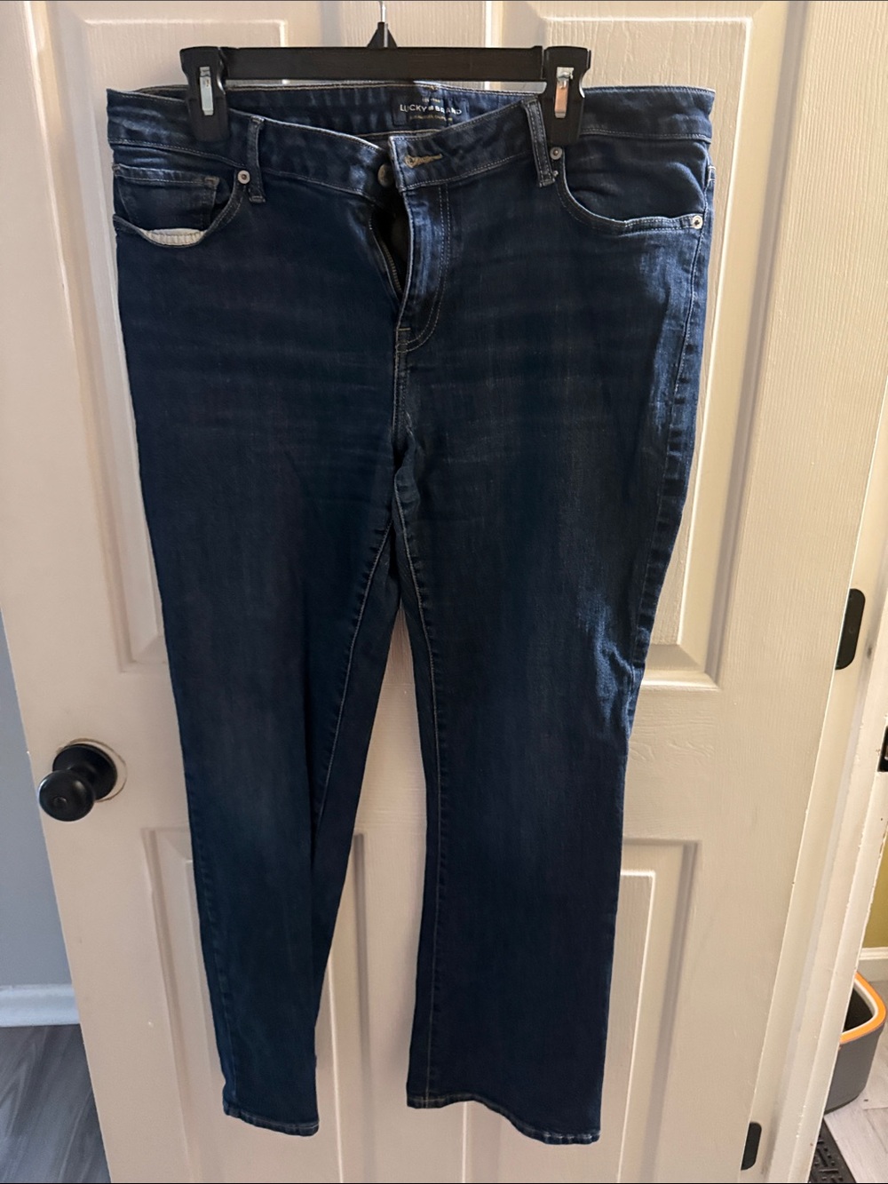 Lucky Brand Dark Indigo Skinny Jeans - Women's